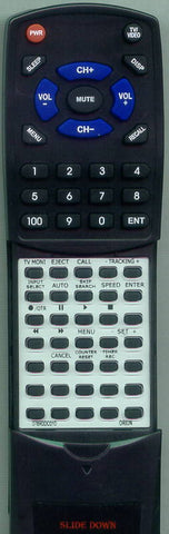 ORION VR0211B Replacement Remote