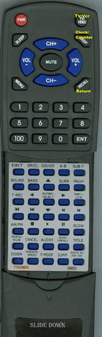 SANSUIINSERT VRDVD4001A Replacement Remote