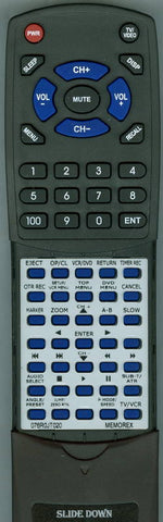 MEMOREX DVD2100P Replacement Remote