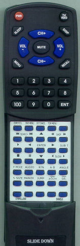 SANSUI 076R0LJ030 Replacement Remote