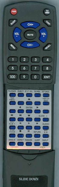 HITACHI 076R0QQ011 Replacement Remote