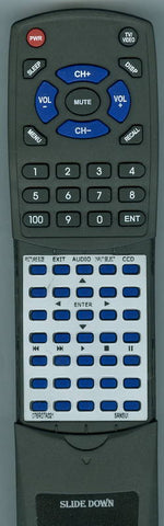 SANSUI HDLCD3250A Replacement Remote