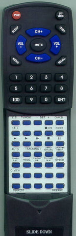 BR 076X0CC010 Replacement Remote