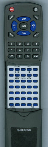 TEAC RT083D2830 Replacement Remote