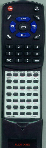 MAGNAVOX 098003014080 Replacement Remote