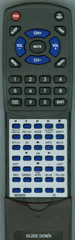 JVC 0980 0306 0050 Replacement Remote