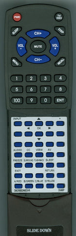 SHARP 098GR8BDANESHR Replacement Remote