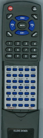 HITACHI RT098GRABD1NEHTK Replacement Remote