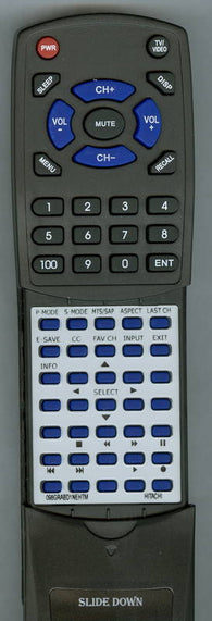 HITACHI L42A404 Replacement Remote
