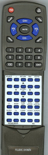 AOC L32H961 Replacement Remote