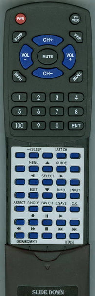 HITACHI LE42S704 Replacement Remote