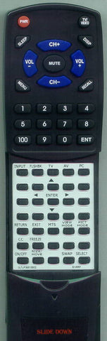 SHARP RT0LTLP30010002 Replacement Remote