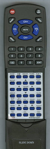 ROCKFORD FOSGATE RFX9500DVD Replacement Remote