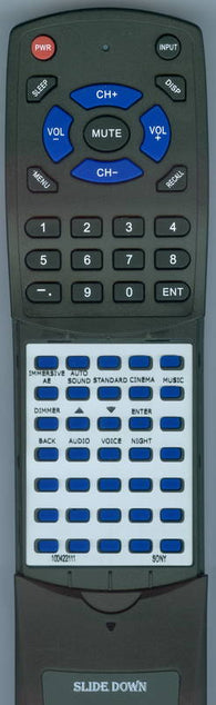 SONY HTG700 Replacement Remote
