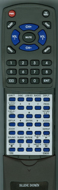 GENESIS GT30 Replacement Remote