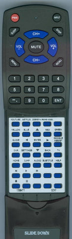 SONY 100994711 Replacement Remote