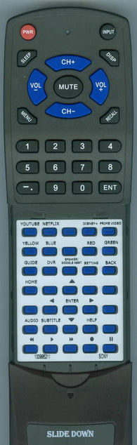 SONY KD-65X80J Replacement Remote