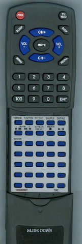 TEAC SLD90BLACK Replacement Remote