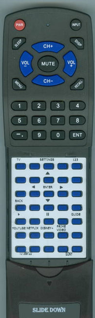 SONY KD 85X80K Replacement Remote