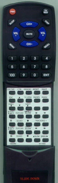GO VIDEO GV3050 Replacement Remote