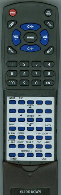 CASIO 94819410 Replacement Remote