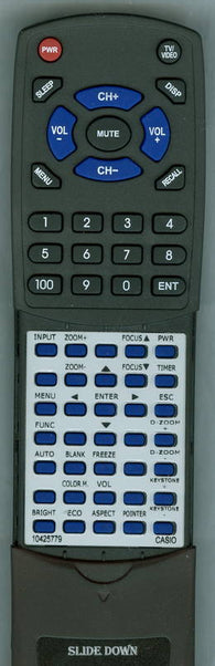 CASIO 10425779 Replacement Remote