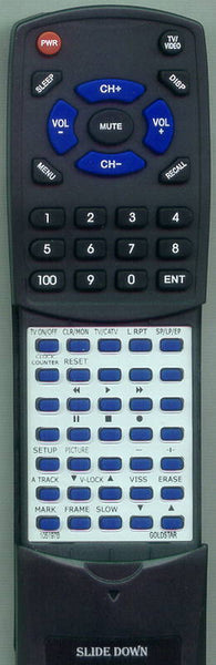 GOLDSTAR RT105197B Replacement Remote