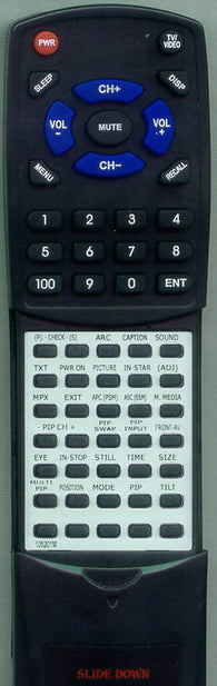 LG RT105201M Replacement Remote