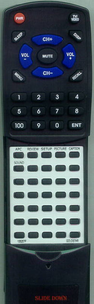 GOLDSTAR RT105207P Replacement Remote