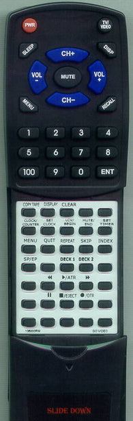 GO VIDEO RT106000RM Replacement Remote