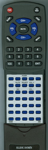 JAMO 1060365 Replacement Remote