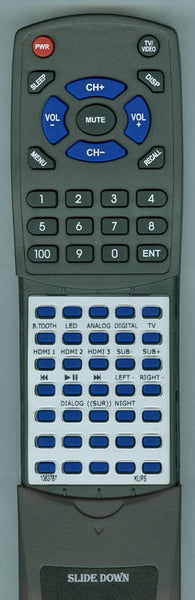 KLIPSCH RT1063787 Replacement Remote