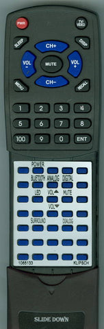 KLIPSCH RT1065133 Replacement Remote
