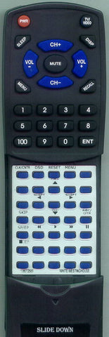 WW RT108072500 Replacement Remote