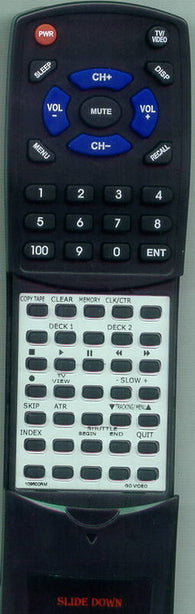 GOVIDEO DDV9300 Replacement Remote