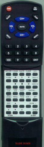 GO VIDEO RT109755RM Replacement Remote