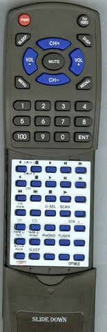 OPTIMUS STA3180 Replacement Remote