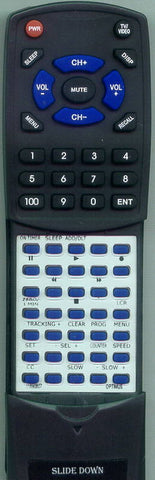 OPTIMUS 11690807 Replacement Remote