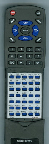 MCINTOSH MA6500 Replacement Remote