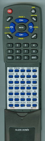 MCINTOSHINSERT RT12107700 Replacement Remote