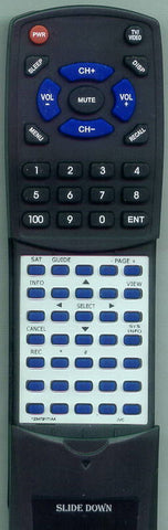 JVC TU3822 Replacement Remote