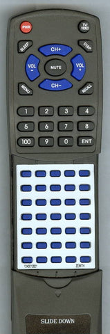ZENITH SA1319W2 Replacement Remote