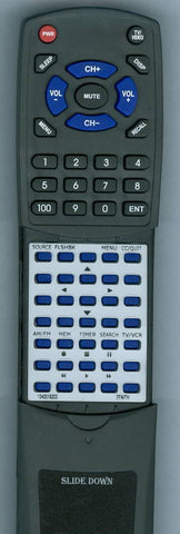ZENITH SS6045WMASTER Replacement Remote