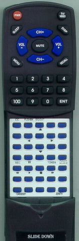 ZENITH SM2727RK Replacement Remote