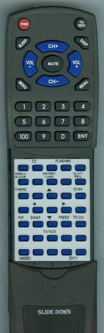 ZENITH RT1240020501 Replacement Remote