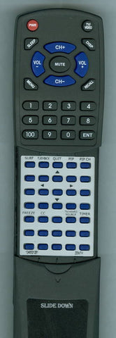 ZENITH 124-00212-51 Replacement Remote