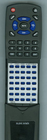 ZENITH H32F36DTGUEST Replacement Remote