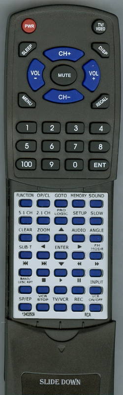 RCA 315025 Replacement Remote Control