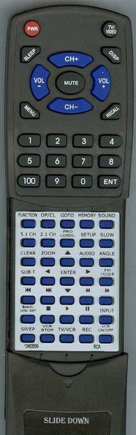 RCA 315025 Replacement Remote