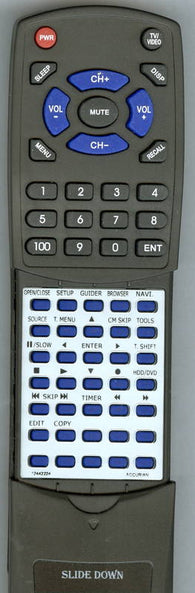 ACCURIAN ADR3223 Replacement Remote